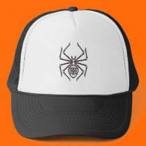 tribal spider design hats