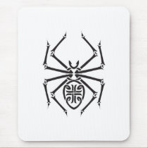 tribal spider design mousepads