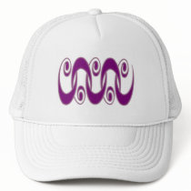 Tribal Spirals hats by JaZilla Tribal Spirals hats