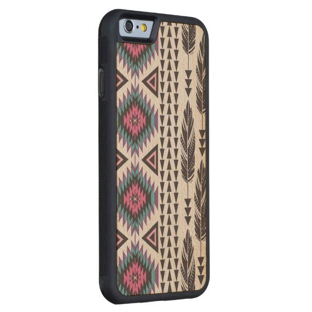 Tribal Spirit Maple Wood iPhone 6 Case Carved® Maple iPhone 6 Bumper-2