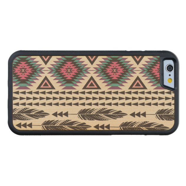 Tribal Spirit Maple Wood iPhone 6 Case Carved® Maple iPhone 6 Bumper-3