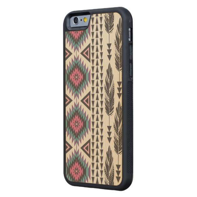 Tribal Spirit Maple Wood iPhone 6 Case Carved® Maple iPhone 6 Bumper