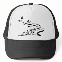 Tribal Sturgeon Cap hats by gmsturg Tribal Sturgeon Cap hats