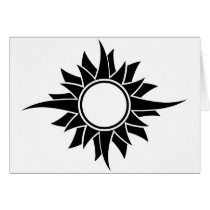 Tribal Sun card, no1 by firehorse6646927 Tribal Sun card, no1