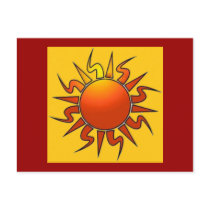 Tribal Sun postcards