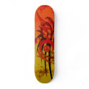 Tribal Sunset - Custom Skateboard