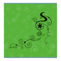 tribal swirl posters