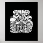 Tribal Tattoo Design - New Zealand Maori Posters