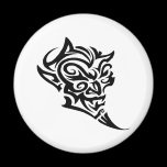 Tribal Tattoo Devil Face Satan Magnets