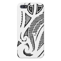 Tribal tattoo mauri moko design iPhone 5 cover
