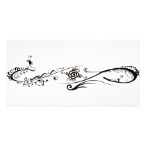 Tribal Tattoo Photo Card