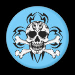 Tribal Tattoo Skull magnets