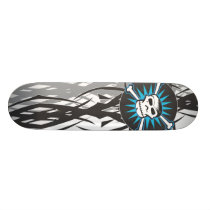Tribal tattoo skull skateboard skateboards