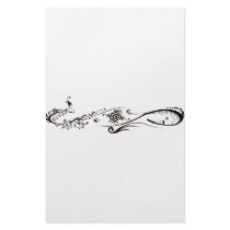 Tribal Tattoo Stationery Paper