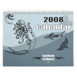 Tribal tattoos 2008 calendar