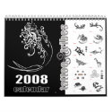 Tribal tattoos 2008 calendar - noir by TattooTribes Tribal tattoos 2008 calendar - noir