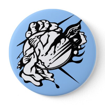 Tribal Thunder Cloud Tattoo Button by TattooTeez clouds tattoo