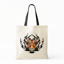 tribal Tiger Tattoo Canvas Bags