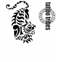 Tribal tiger t-shirts by TattooTribes Tribal tiger t-shirts