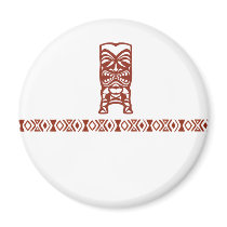 Tribal Tiki Magnet