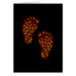 Tribal Toes Card