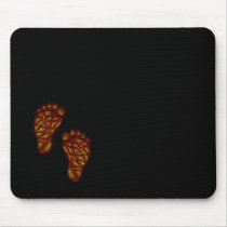 Tribal Toes Mousepad