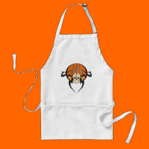 tribal trident of death skull aprons