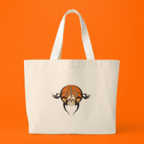 tribal trident of death skull bags