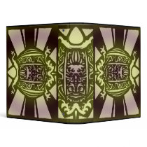 Tribal Turtle Binder by ChelseaKerwath Tribal Turtle Binder