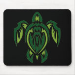 Tribal Turtle Mouse Pads