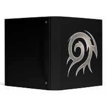 Tribal Twirl Dark Avery Binder