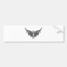 tribal-vector-clipart-5 bumper sticker