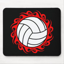 tribal volleyball mousepads