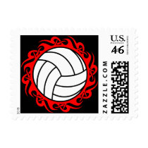 tribal volleyball postage stamps