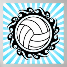 tribal volleyball poster