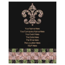 Tribal Voodoo Fleur de lis Flyer
