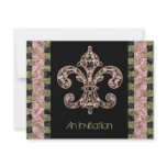 Tribal Voodoo Fleur de lis Invite