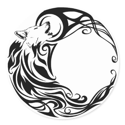 Tribal Crescent Moon