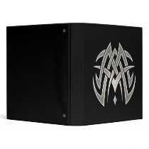 Tribal Woven Blades Dark Avery Binder