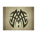 Tribal Woven Blades Postcard