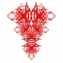 TribalHearti T-Shirt by webgrrl TribalHearti T-Shirt