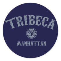 TriBeCa Round Stickers