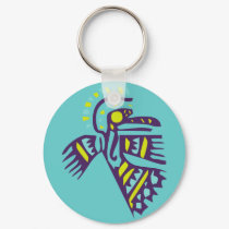 Tribo Angel : Tribal Art keychains by anamika11 Tribo Angel : Tribal Art keychains