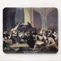 Tribunal Of The Inquisition By Francisco De Goya Mousepad