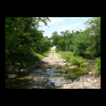Tributary Crossing  - Township Road  Kansas posters