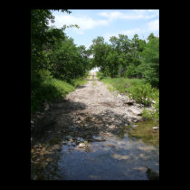 Tributary Crossing  - Township Road  Kansas posters
