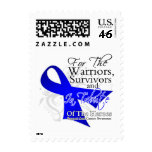 Tribute - Anal Cancer stamps