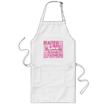 Tribute Square Grandmother Breast Cancer Apron