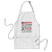 Tribute Support Brain Cancer Awareness Aprons
