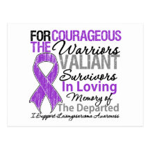 Tribute Support Leiomyosarcoma Awareness Post Cards